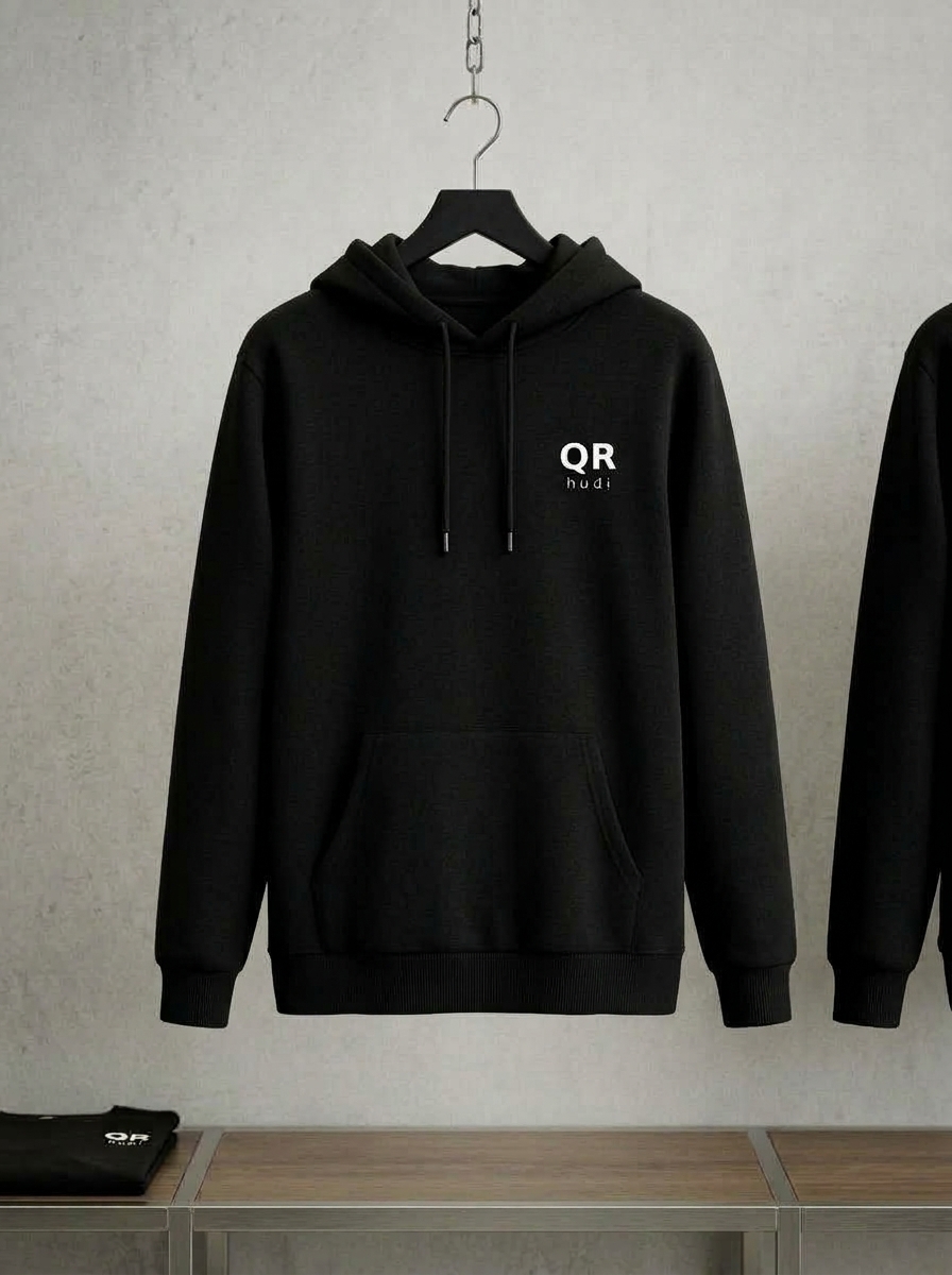 Худи оверсайз Black — Black 3